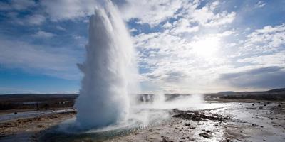Geysir in South Iceland