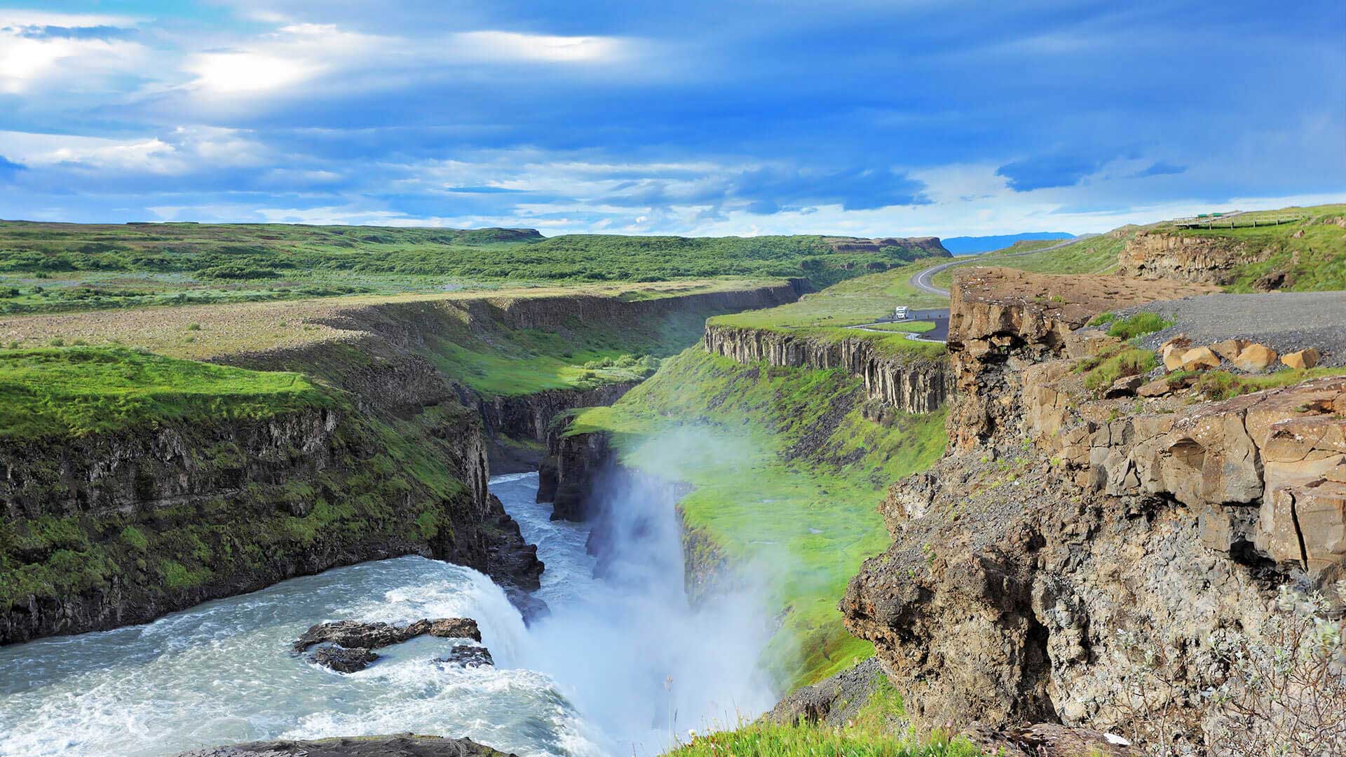 Gullfoss waterfall, Iceland