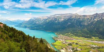View over Interlaken, Switzerland?400x200;crop