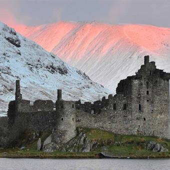 Kilchurn Castle in Scotland
