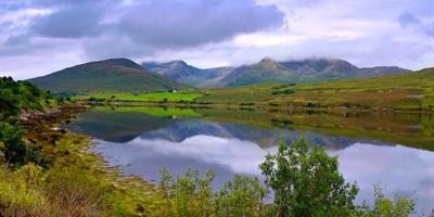 Killary Harbour in Connemara, Ireland