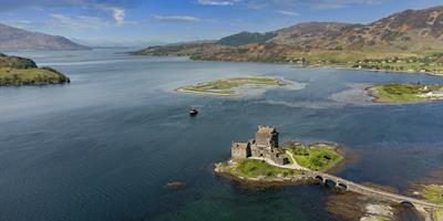 Loch Duich and Eilean Donan Castle