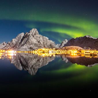 Northern lights in Lofoten ©visitnorway