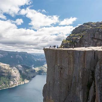 Preikestolen in Norway