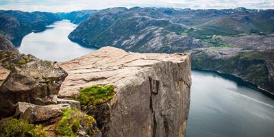 Pulpit rock in Lysefjord