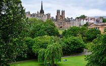 Princes St Gardens in Edinburgh