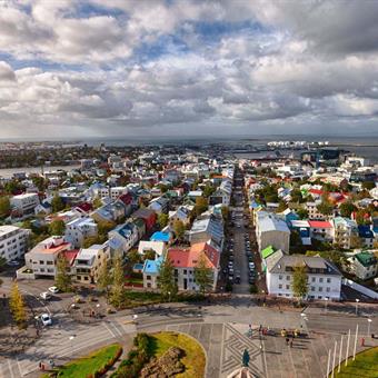 Reykjavik houses Iceland - depositphotos