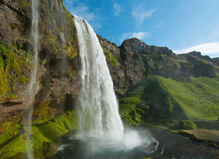 Seljalandsfoss Waterfall in South Iceland