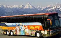 Sound of music activity bus in Salzburg