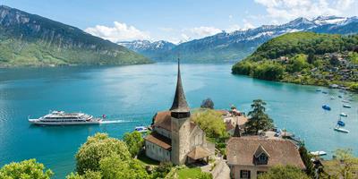 Spiez Castle on Lake Thun?400x200;crop