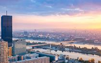 Sunset over Vienna